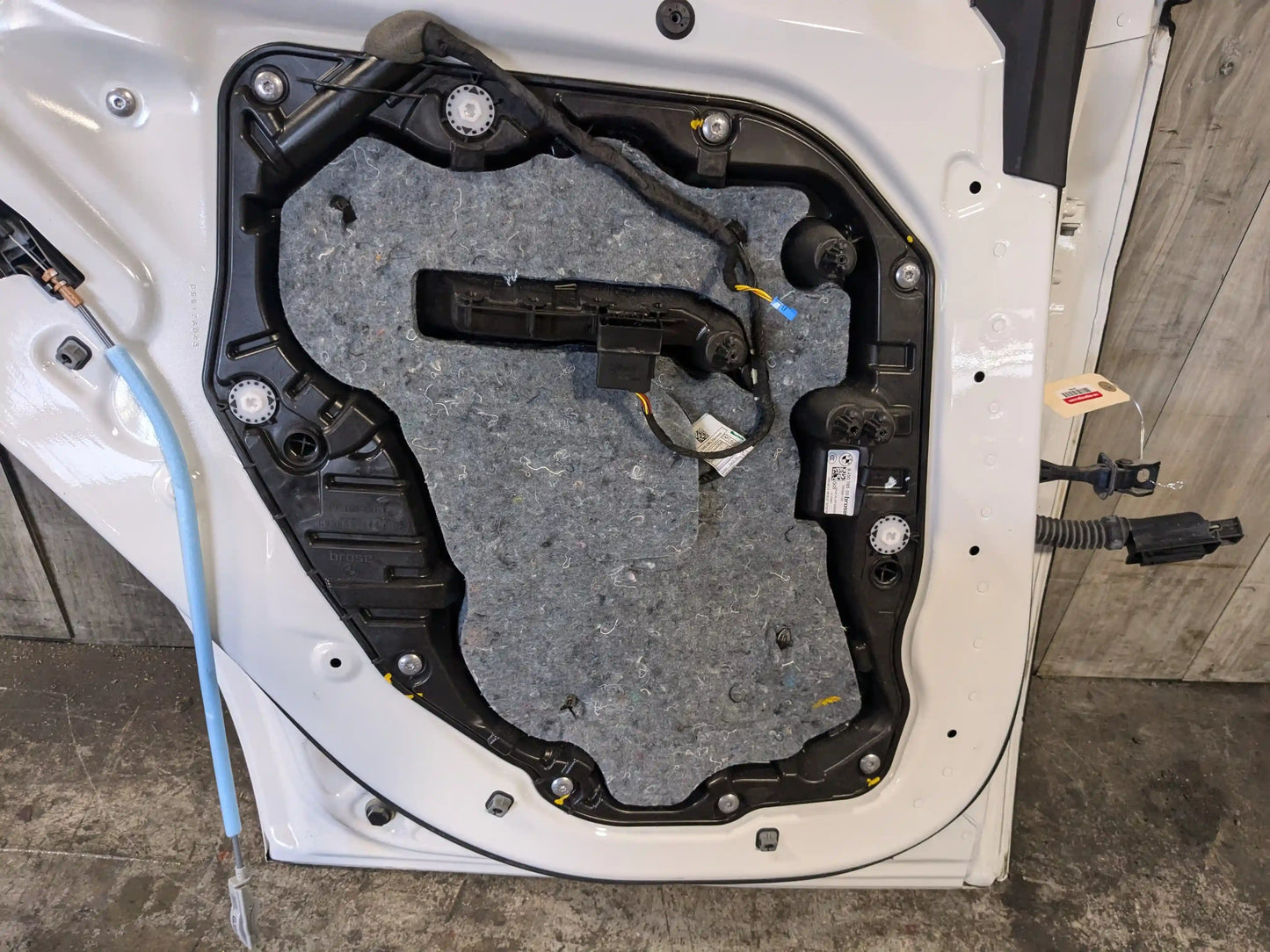 19-23 OEM BMW G05 X5 Rear Left Driver Side Door Shell Panel White 300
