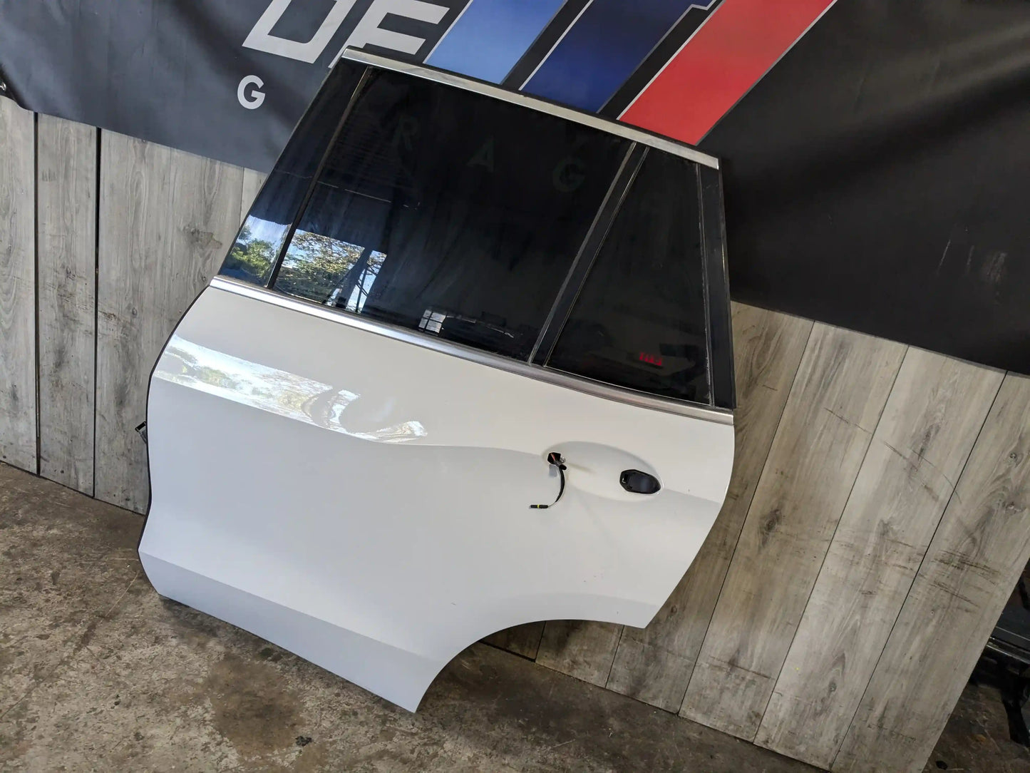 19-23 OEM BMW G05 X5 Rear Left Driver Side Door Shell Panel White 300