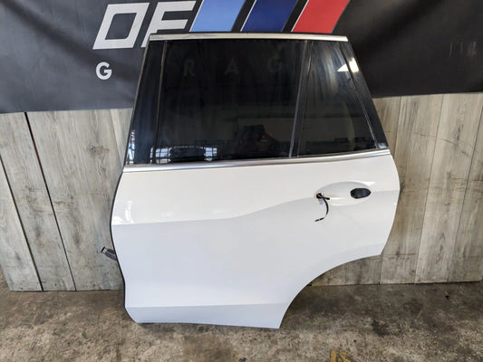 19-23 OEM BMW G05 X5 Rear Left Driver Side Door Shell Panel White 300