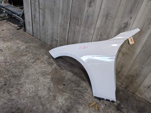 12-18 OEM BMW F30 F31 328 335 340 Sedan Left Driver Side Fender Panel White