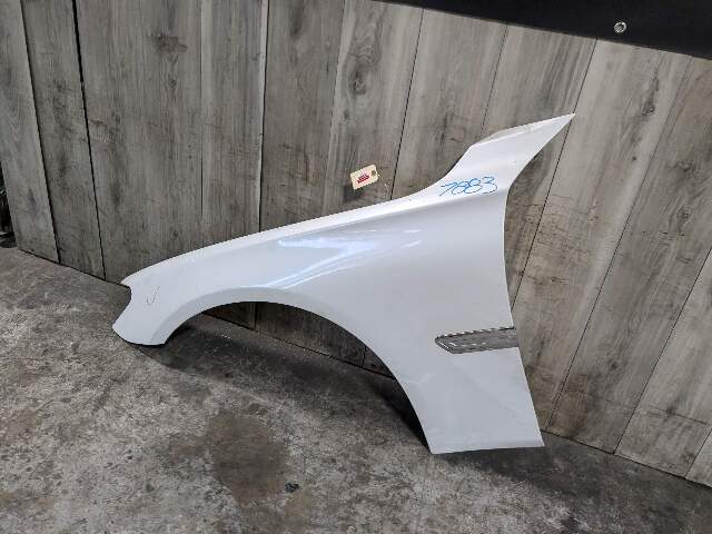 09-15 OEM BMW F01 F02 740 750 Front Left Driver Side Fender Panel White