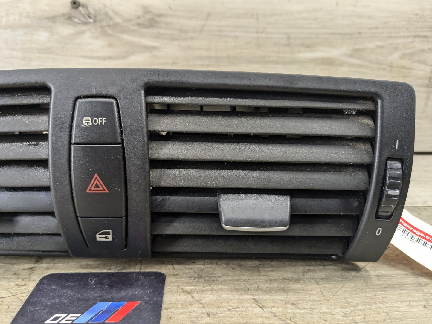 08-13 OEM BMW E82 E88 135 128 Central Dash AC Air Vent Hazard Light