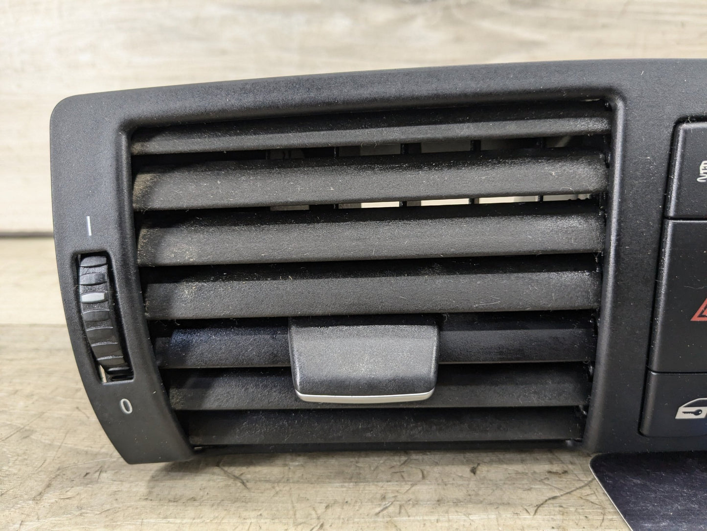 08-13 OEM BMW E82 E88 135 128 Central Dash AC Air Vent Hazard Light