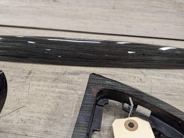 08-13 OEM BMW E82 E88 135 Wood Fineline Anthracite Dash Doors Interior Trim SET*