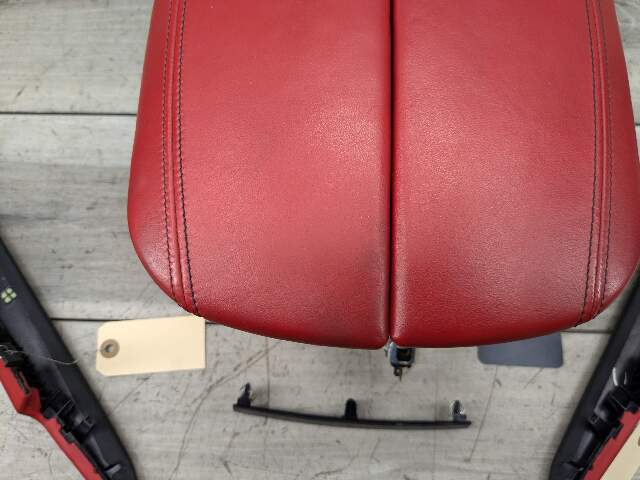 14-19 OEM BMW F15 F16 F85 F86 X5 X6 X5M X6M Center Console Arm Rest w/ Trim RED