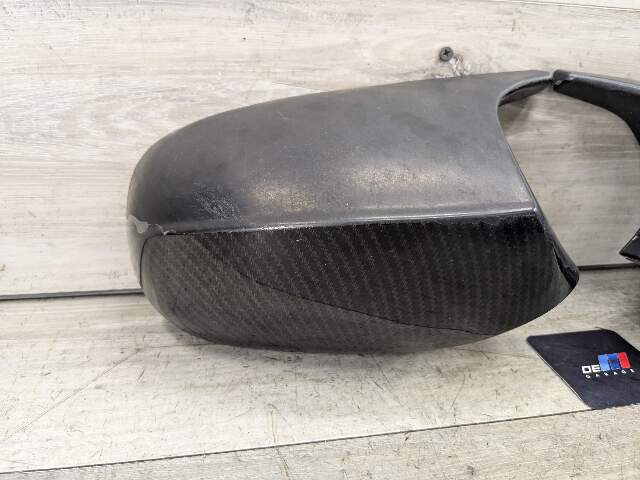 *FADED* AFT* BMW E90 E92 E93 Left Right Side Mirror Caps Carbon Fiber Style PAIR