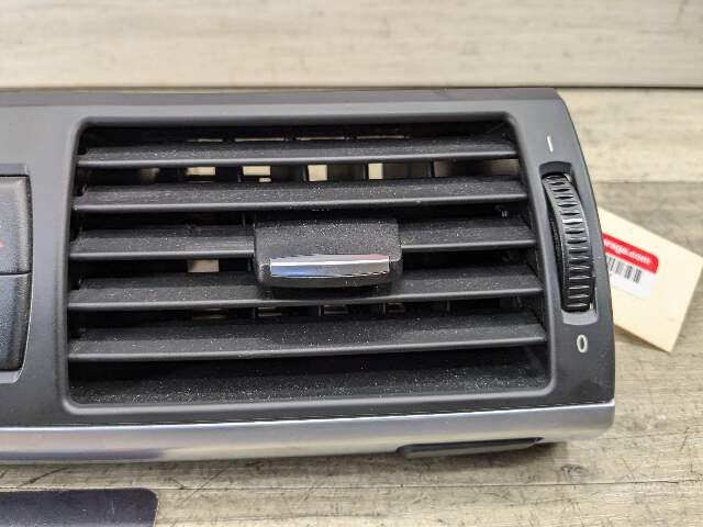 07-14 OEM BMW E70 E71 X5 X6 X5M X6M Dash Center AC Air Vent Grille Hazard Black