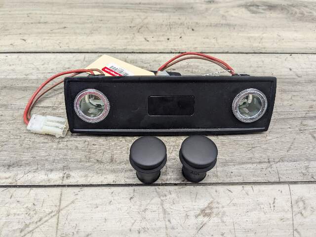 07-14 OEM BMW E70 E71 X5 X6 Rear Center Switch Cover Trim Insert Charger Ports