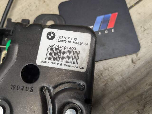 19-21 OEM BMW G20 G80 330 M340 Trunk Lid Actuator Latch Lock System w Soft Close