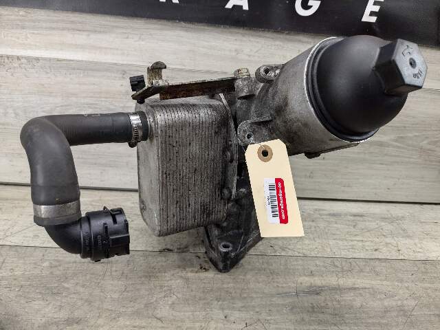 09-11 OEM BMW E90 E70 M57 3.0 Diesel Engine Motor Oil Filter Cooler Housing