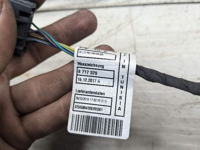 OEM BMW G20 330 Rear Parking Distance Sensors PDC Wire Wiring Harness
