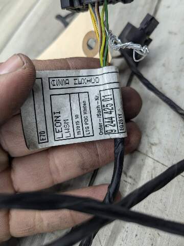 DAMAGE* OEM BMW E70 X5 LCI Rear Parking Distance Sonic Sensors PDC Wire Harness