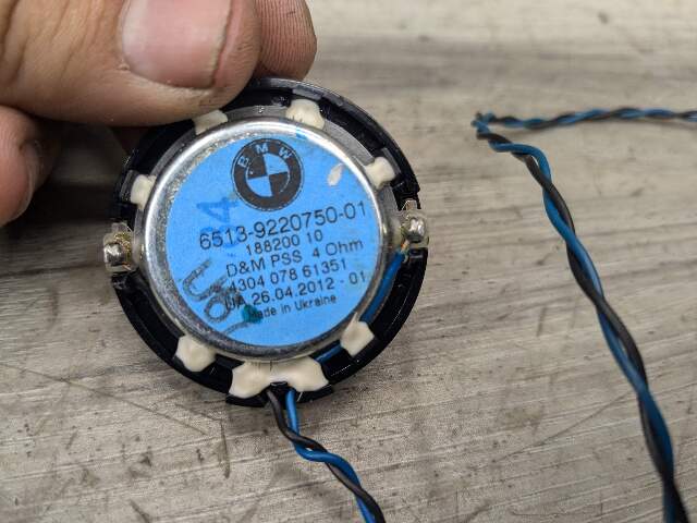 OEM BMW F30 F32 F33 F80 F83 M3 M4 Midrange Loud Speaker w/ Tweeter HIFI