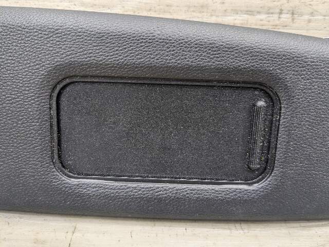 09-16 OEM BMW E89 Z4 28 35 Interior Sun Visor Leather Kansas Black Pair SET