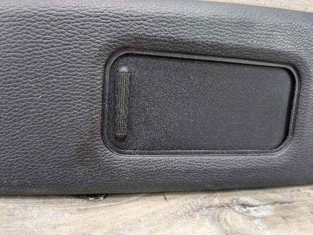 09-16 OEM BMW E89 Z4 28 35 Interior Sun Visor Leather Kansas Black Pair SET