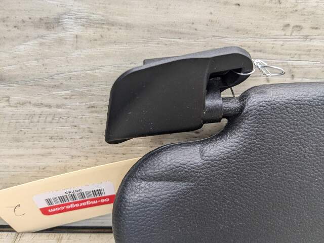 09-16 OEM BMW E89 Z4 28 35 Interior Sun Visor Leather Kansas Black Pair SET