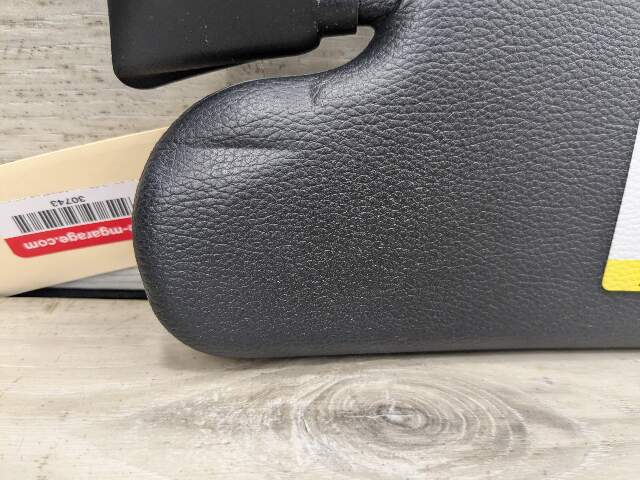 09-16 OEM BMW E89 Z4 28 35 Interior Sun Visor Leather Kansas Black Pair SET