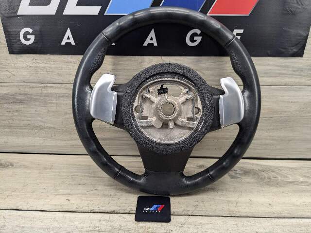 09-16 OEM BMW E89 Z4 M Sport Steering Wheel Black Leather w/ Shifters Automatic