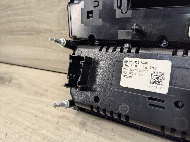 NOTE OEM BMW F01 F02 740 750 AC Switch Heater Climate Control Radio Media Button