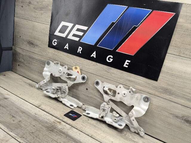 13-15 OEM BMW F01 F02 740 750 760 Hood Bonnet Left Right Side Hood Hinges SET