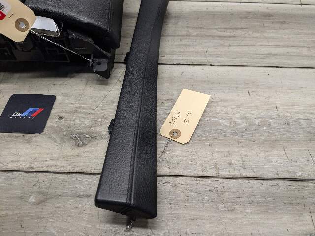 09-15 OEM BMW F01 F02 Center Console Storage Compartment Armrest Leather Black