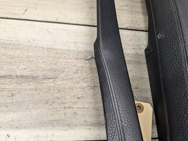 09-15 OEM BMW F01 F02 Center Console Storage Compartment Armrest Leather Black