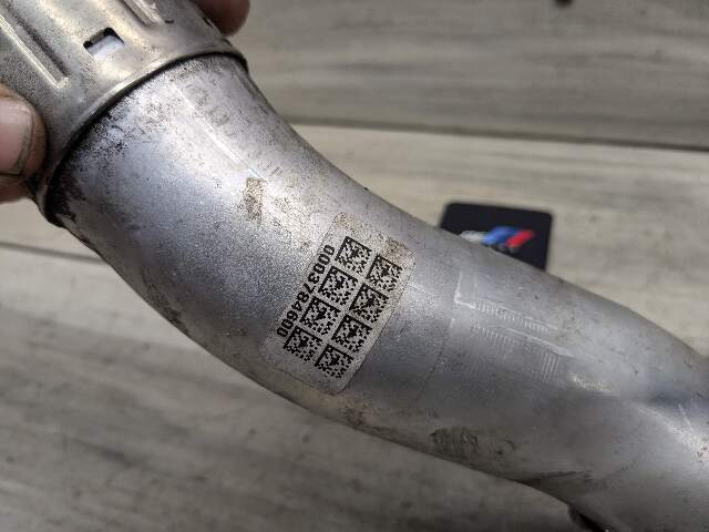 20-24 OEM BMW F97 F98 X3M X4M Engine S58T Charge Air Tube Pipe Hose Line 4-6