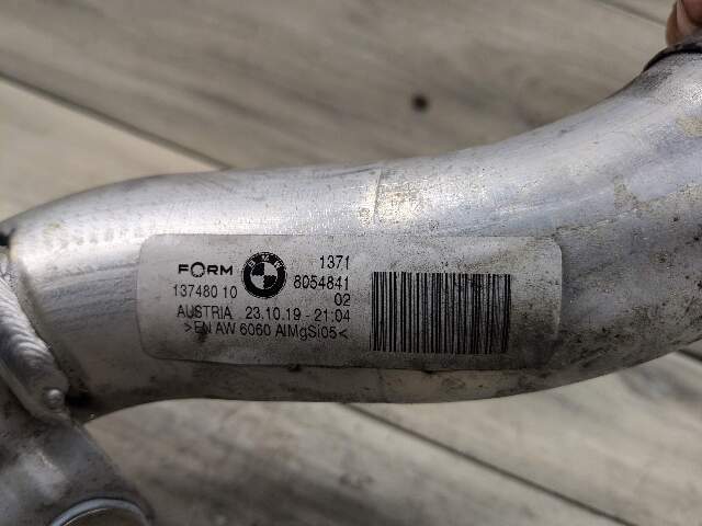 20-24 OEM BMW F97 F98 X3M X4M Engine S58T Charge Air Tube Pipe Hose Line 4-6