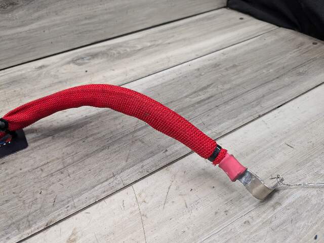 18-24 OEM BMW G01 G02 F98 X3 X4 Battery Plus Pole Terminal Positive Red Cable