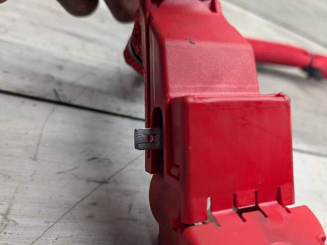 18-24 OEM BMW G01 G02 F98 X3 X4 Battery Plus Pole Terminal Positive Red Cable