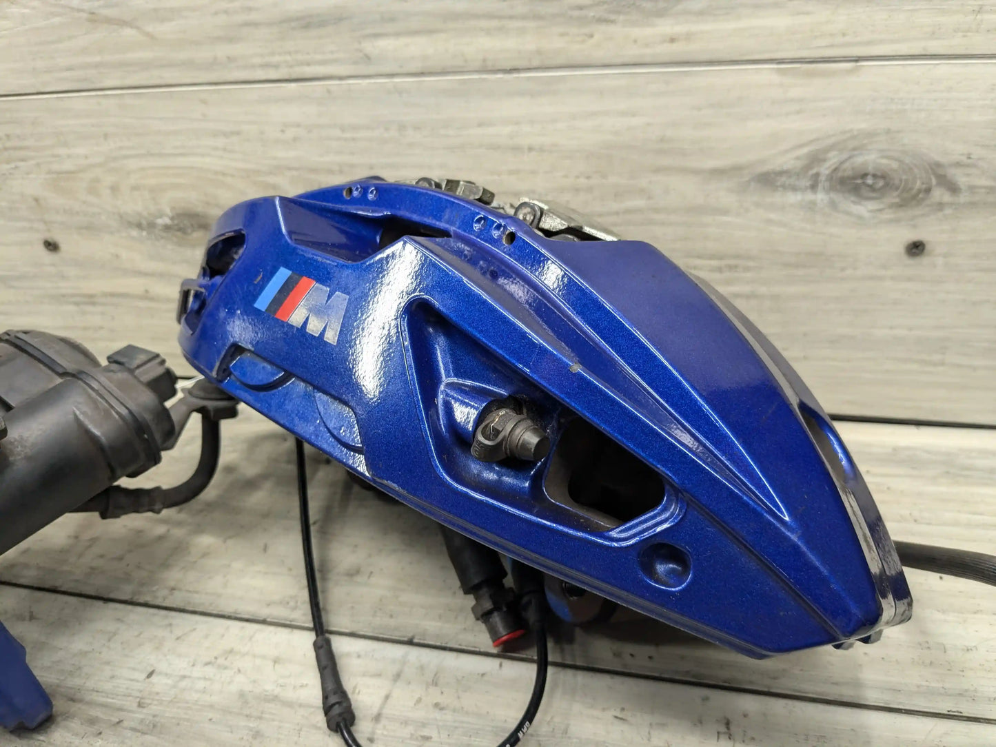 20-24 OEM BMW F97 F98 X3M X4M Front Rear Left Right Brake Calipers Brembo Blue