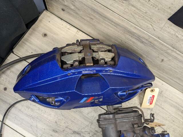 20-24 OEM BMW F97 F98 X3M X4M Front Rear Left Right Brake Calipers Brembo Blue