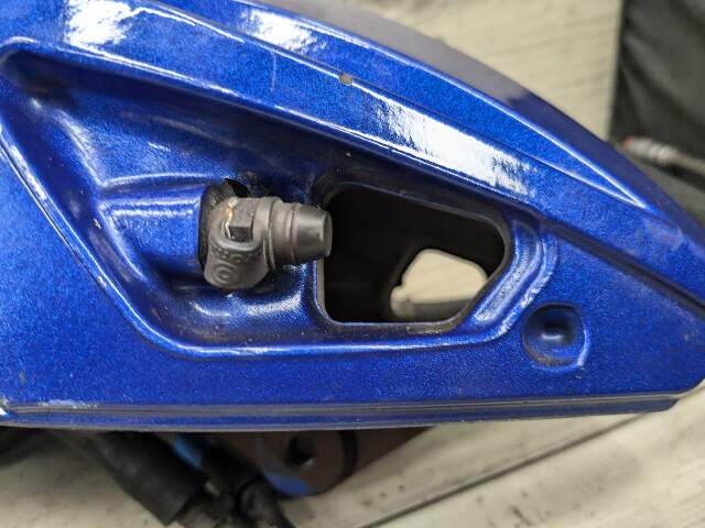 20-24 OEM BMW F97 F98 X3M X4M Front Rear Left Right Brake Calipers Brembo Blue