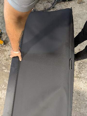 OEM BMW G01 F97 X3 Rear Trunk Luggage Cover Shelf Trim Roller Sun Shade Blind