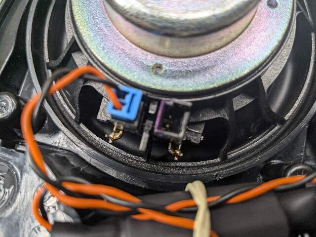 18-24 OEM BMW F97 F98 G01 G02 X3 X4 Center Adapter MID Range Speaker Tweeter