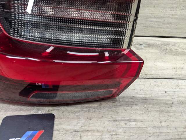 19-23 OEM BMW F95 G05 X5 X5M Left Driver Side Outer Tail Light Brake Stop Lamp