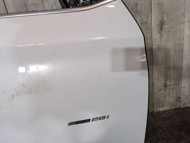 *16-22 OEM BMW F48 X1 Front Right Passenger Side Door Shell Panel White 300