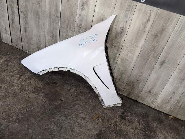 14-18 OEM BMW F15 X5 Front Left Driver Side Fender Panel White 300