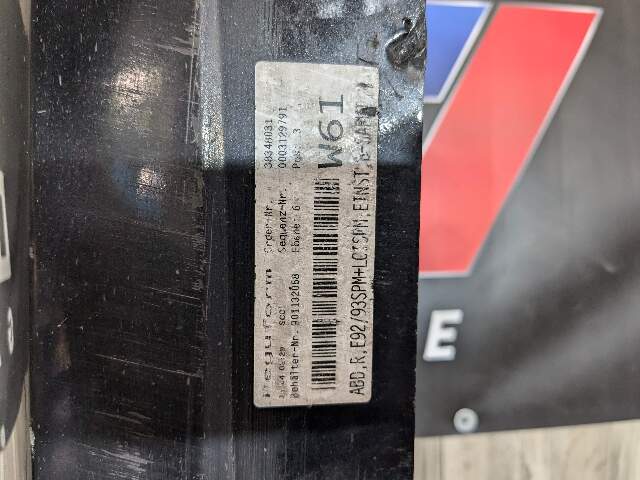 *07-13 OEM BMW E92 E93 M SPORT Left Driver Side Skirt Rocker Panel Black 475