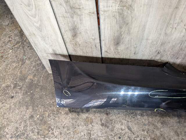 *07-13 OEM BMW E92 E93 M SPORT Left Driver Side Skirt Rocker Panel Black 475