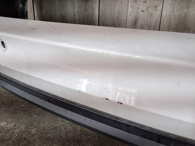 *NOTE* 14-18 OEM BMW F15 X5 Rear Bumper Cover Panel Assembly White 300