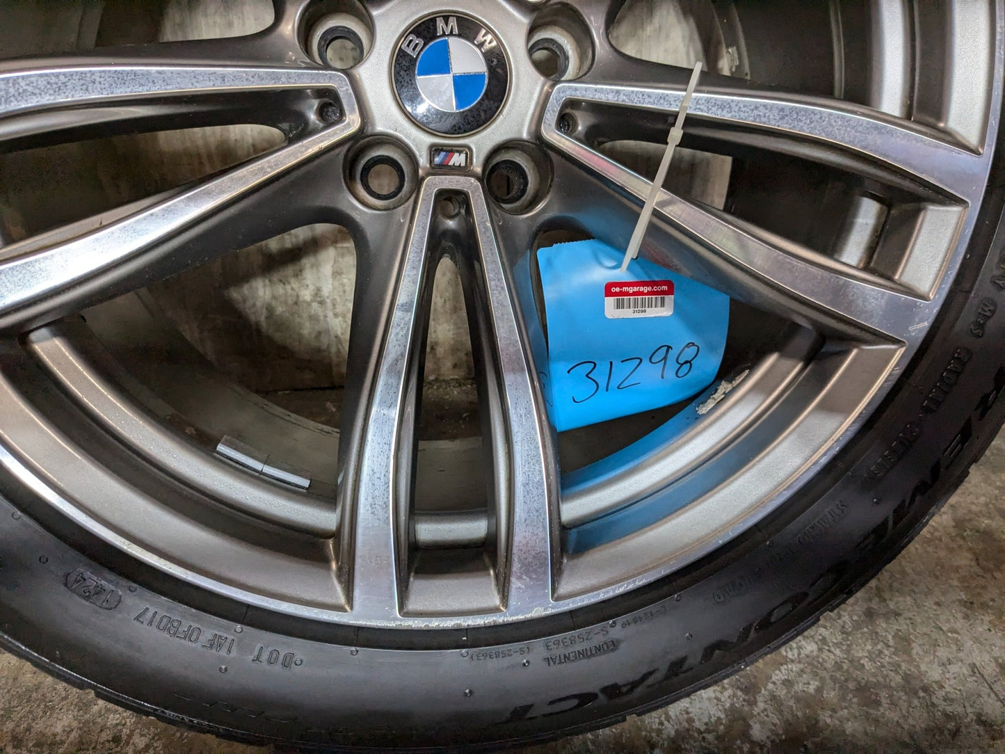 *OEM BMW G11 G12 740 750 Wheel Rim 19x9.5" ET:39 Style M Double Spoke 647M