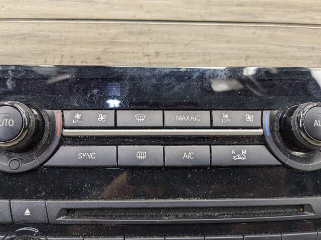 OEM BMW F15 F85 F16 AC Heater Control Panel Radio Media Switch Heated CERAMIC
