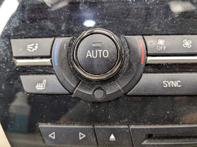 OEM BMW F15 F85 F16 AC Heater Control Panel Radio Media Switch Heated CERAMIC