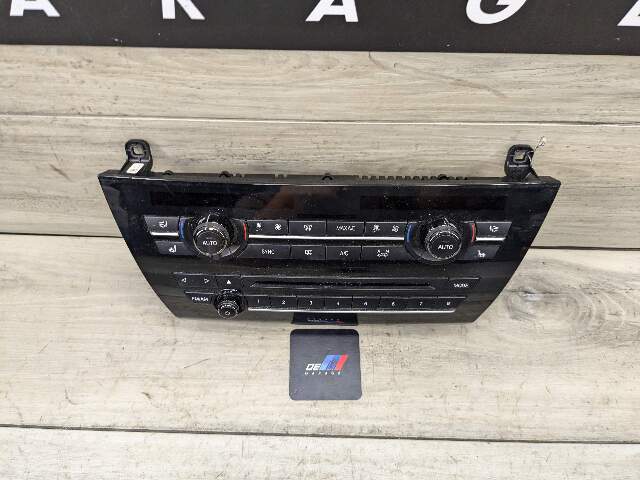 OEM BMW F15 F85 F16 AC Heater Control Panel Radio Media Switch Heated CERAMIC