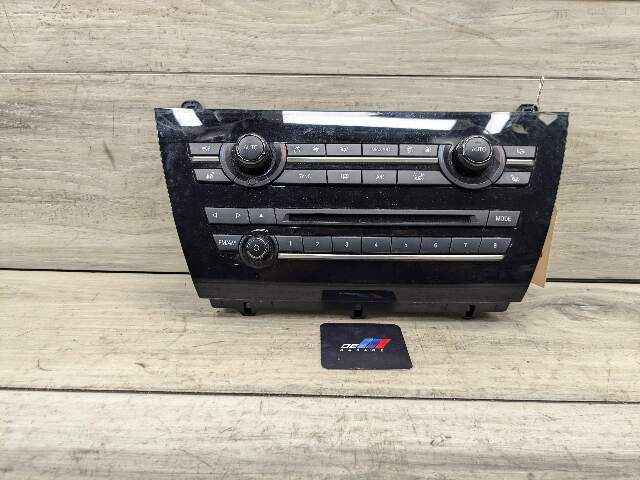 OEM BMW F15 F85 F16 AC Heater Control Panel Radio Media Switch Heated CERAMIC