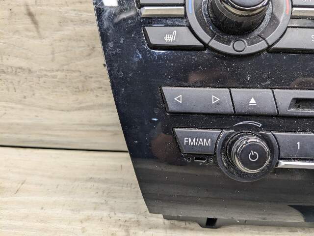 OEM BMW F15 F85 F16 AC Heater Control Panel Radio Media Switch Heated CERAMIC