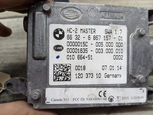 OEM BMW X3 F25 F26 X5 F15 X6 F16 LEFT Driver Lane Change Warning Sensors Master