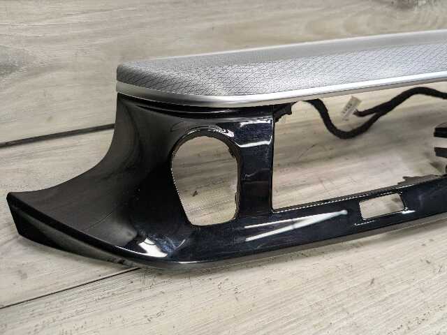 17-20 OEM BMW G30 Central Console Dash Panel Chrome Aluminum Interior Trim SET 4