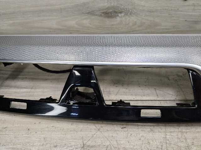 17-20 OEM BMW G30 Central Console Dash Panel Chrome Aluminum Interior Trim SET 4